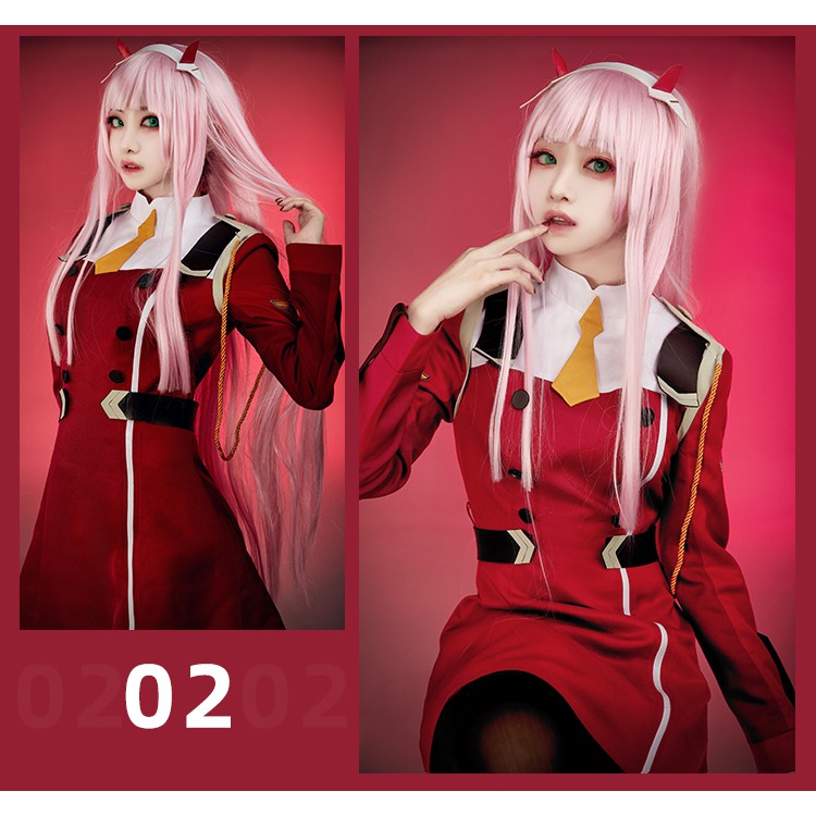 [Hàng Order] Trang phục đồ cosplay Zero Two 02 Darling in the franxx | BigBuy360 - bigbuy360.vn
