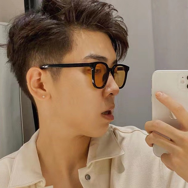 Đen Kính Mát Gọng Kim Loại 0~4.0 Chống Tia UV Cho Nam Và Nữ