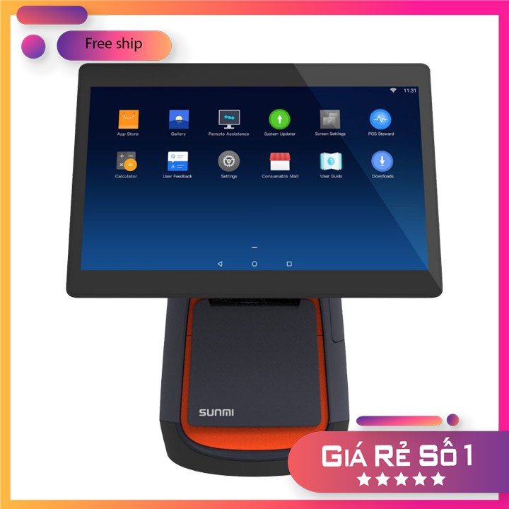 Máy bán hàng cảm ứng POS Sunmi T2 1 màn | BigBuy360 - bigbuy360.vn