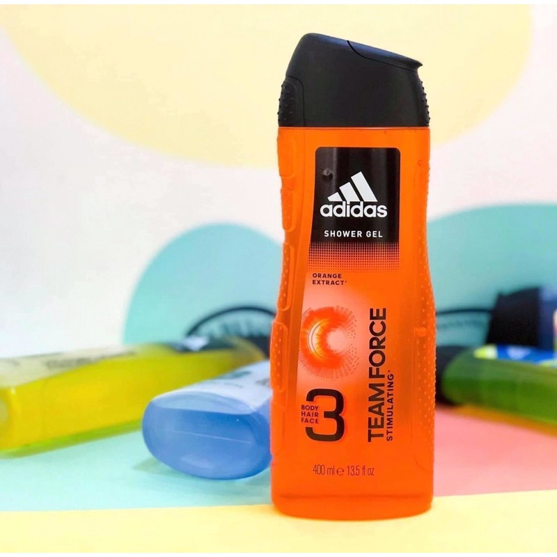 SỮA TẮM NAM ADIDAS 3IN1 BODY HAIR FACE