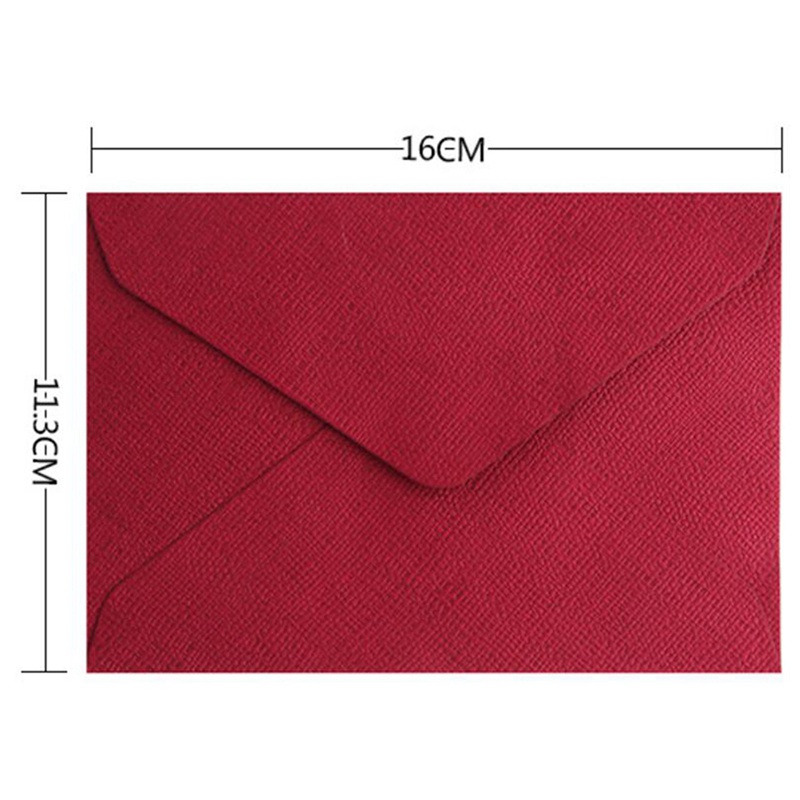 Set 100 Thiệp Mời Đám Cưới C6 Màu Xanh Lá
