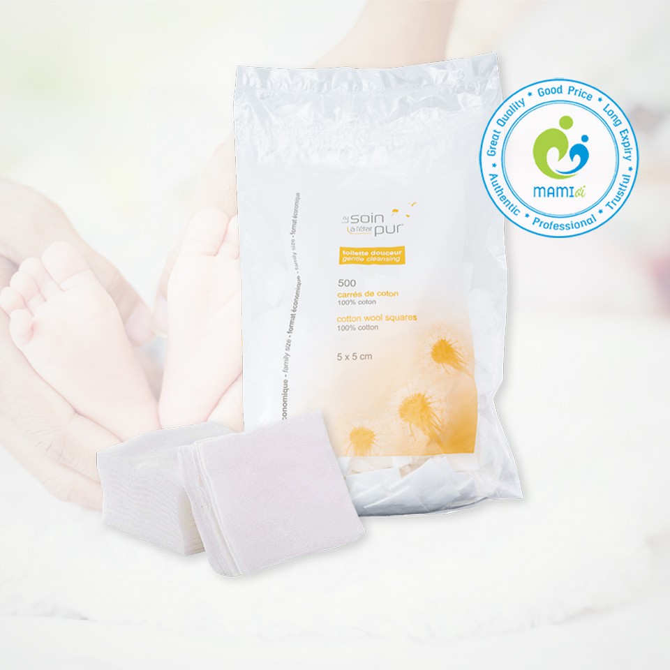 Bông tẩy trang hữu cơ (600 miếng) tẩy sạch bụi bẩn và lớp trang điểm cho mọi loại da Tetra Le Soin à l'Etat pur, Pháp | BigBuy360 - bigbuy360.vn