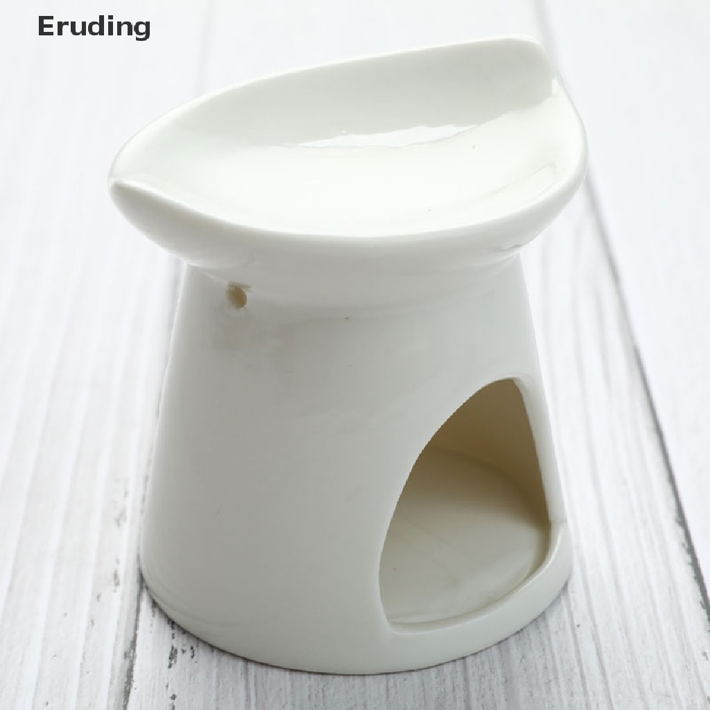 Giá Đỡ Nến / Tinh Dầu Thơm Bằng Sứ Thiết Kế Đục Lỗ Độc Đáo Tiện Dụng