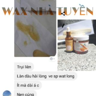 [01] Wax tẩy lông nhân sâm shiny handmade ( tặng kèm bộ dụng cụ wax khi mua combo)