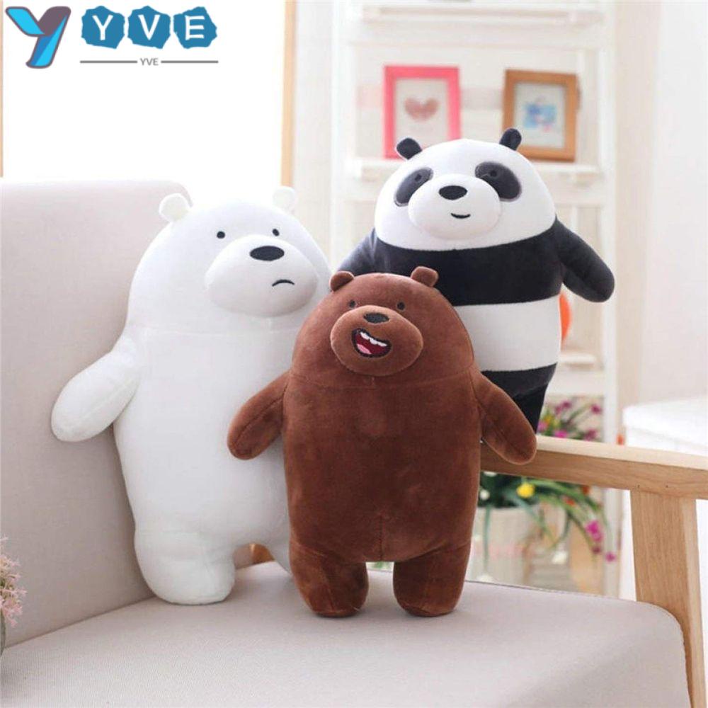 Gấu Trúc Nhồi Bông Màu Xám / Trắng Dễ Thương