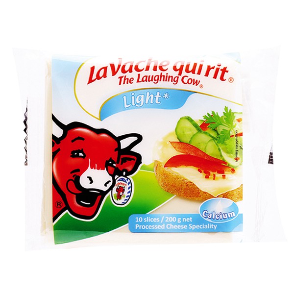 Phô mai lát Con Bò Cười gói 200g