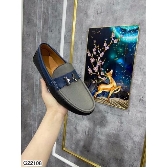 [Ảnh Thật] Giày lười moca lv nam - Giày moca HM Cao Cấp - Giày tây siêu đẹp cho nam