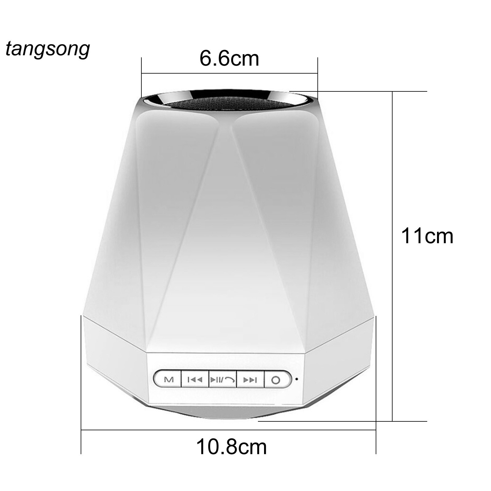 Loa Boombox Bluetooth Không Dây Bằng Nhựa Điều Khiển Cảm Ứng Tiện Dụng Cho Gia Đình / Văn Phòng