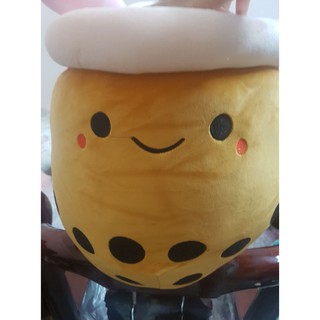 [2 in 1] Gấu bông Trà Sữa kết hợp Chăn(Mền) -Gấu bông hình trà sữa siêu cute siêu mịn - chất lượng VNXK