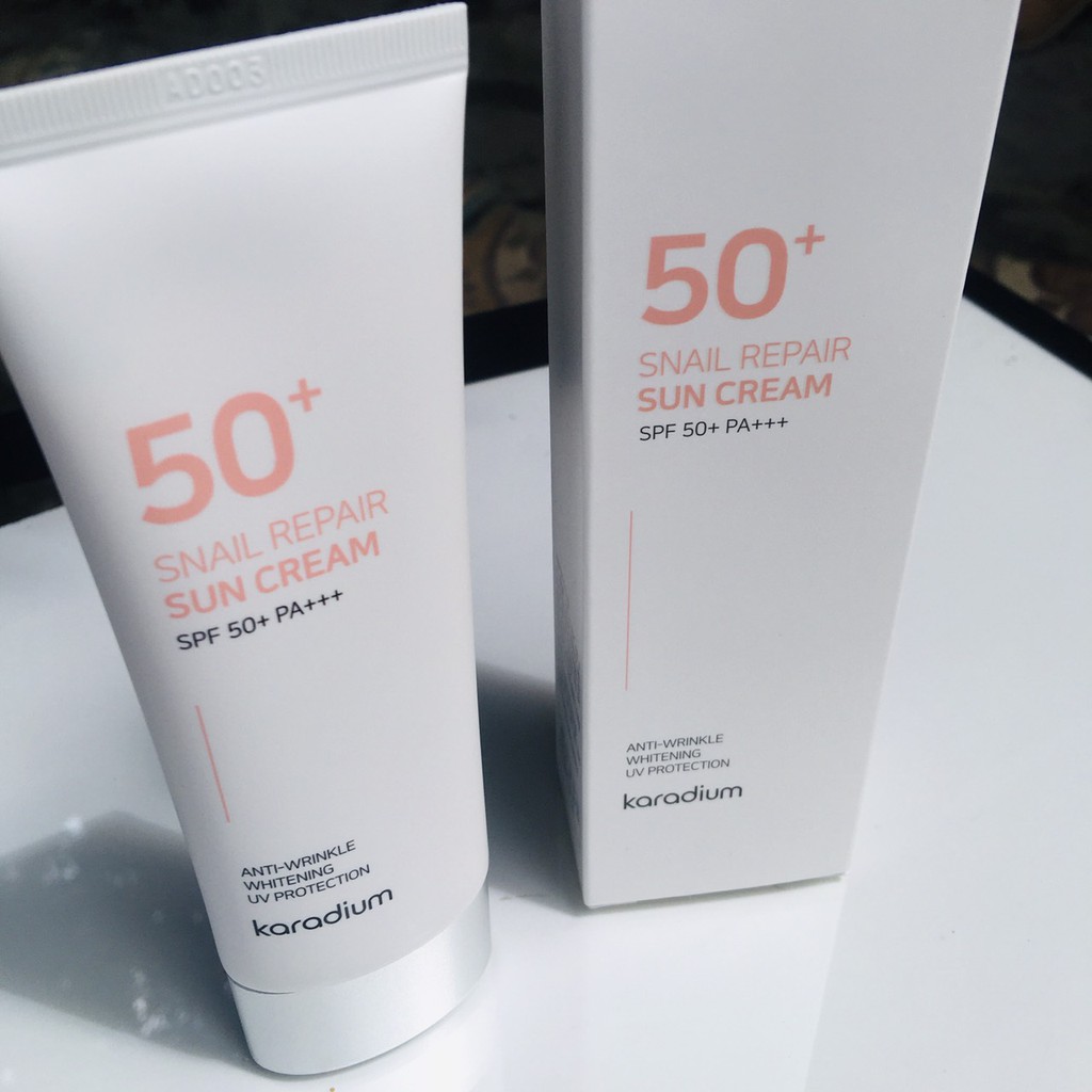Kem chống nắng Karadium Snail Repair Sun Cream SPF 50 PA+++70ml | BigBuy360 - bigbuy360.vn