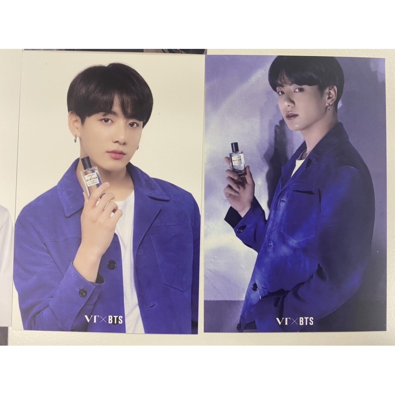 Card bộ nước hoa VT Cosmetic BTS - ảnh thẻ trong bộ nước hoa Jungkook BTS