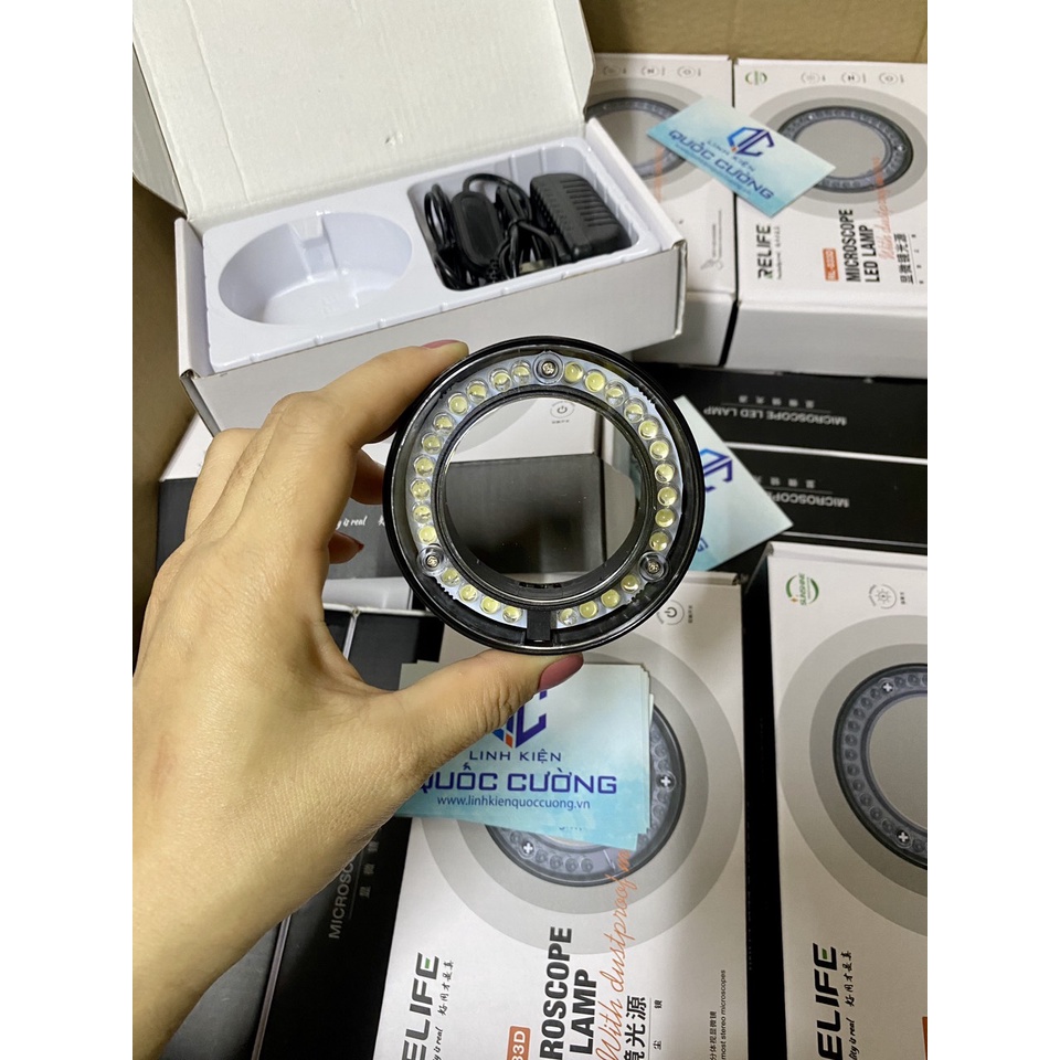 Đèn led kính hiển vi kèm chăn khói Relife RL-033D