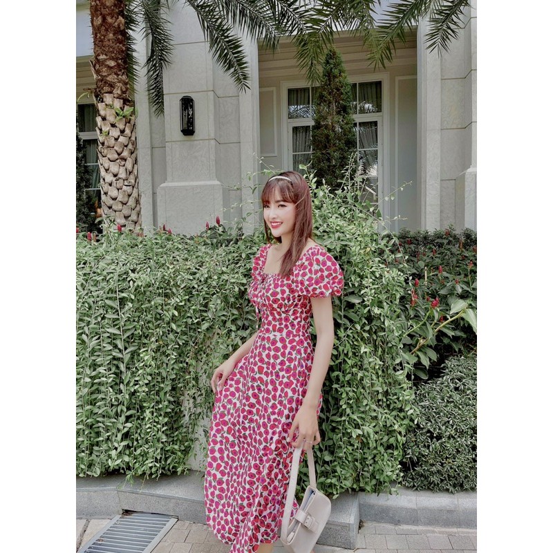 [HÀNG THIẾT KẾ CAO CẤP LOẠI 1, kèm ảnh thật ]VÁY HOA TIỂU THƯ BÁNH BÈO | BigBuy360 - bigbuy360.vn