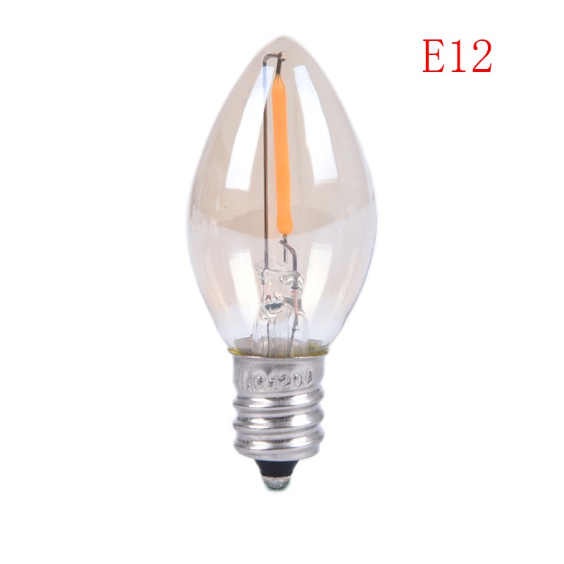 Bóng Đèn Dây Tóc E14/E12 C7 Led 0.5w