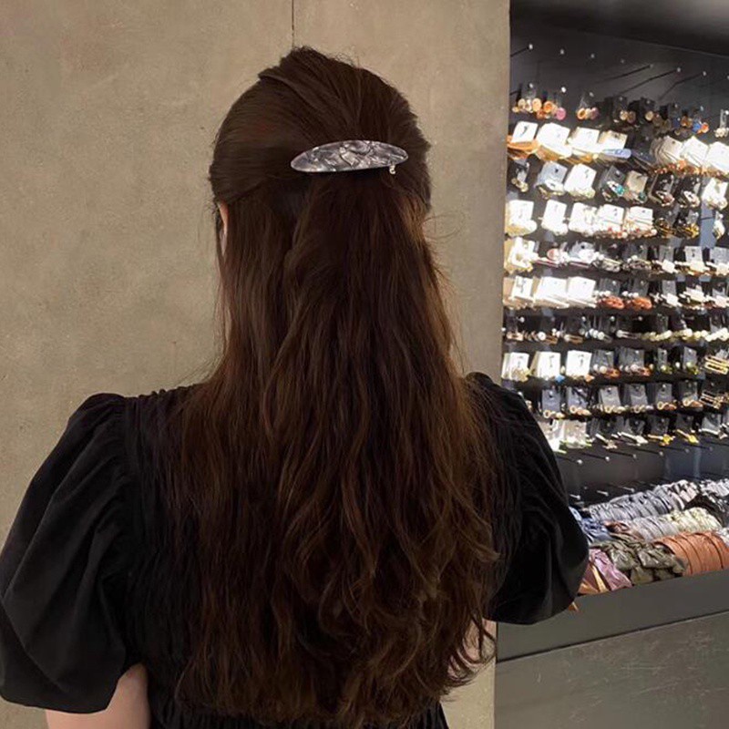 Kẹp Tóc Kim Loại Phong Cách Vintage Dịu Dàng Cho Nữ