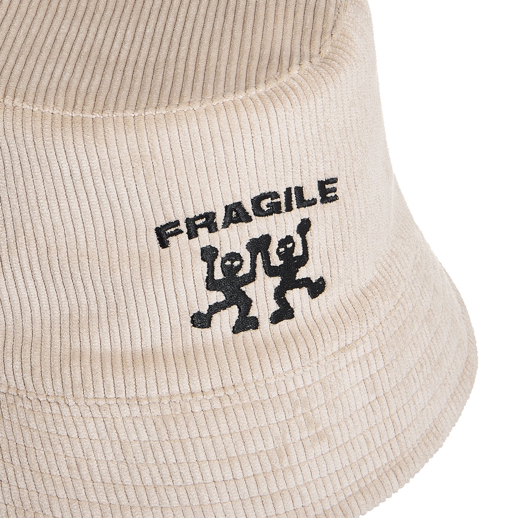 'Fragile' Bucket Hat / Neutral