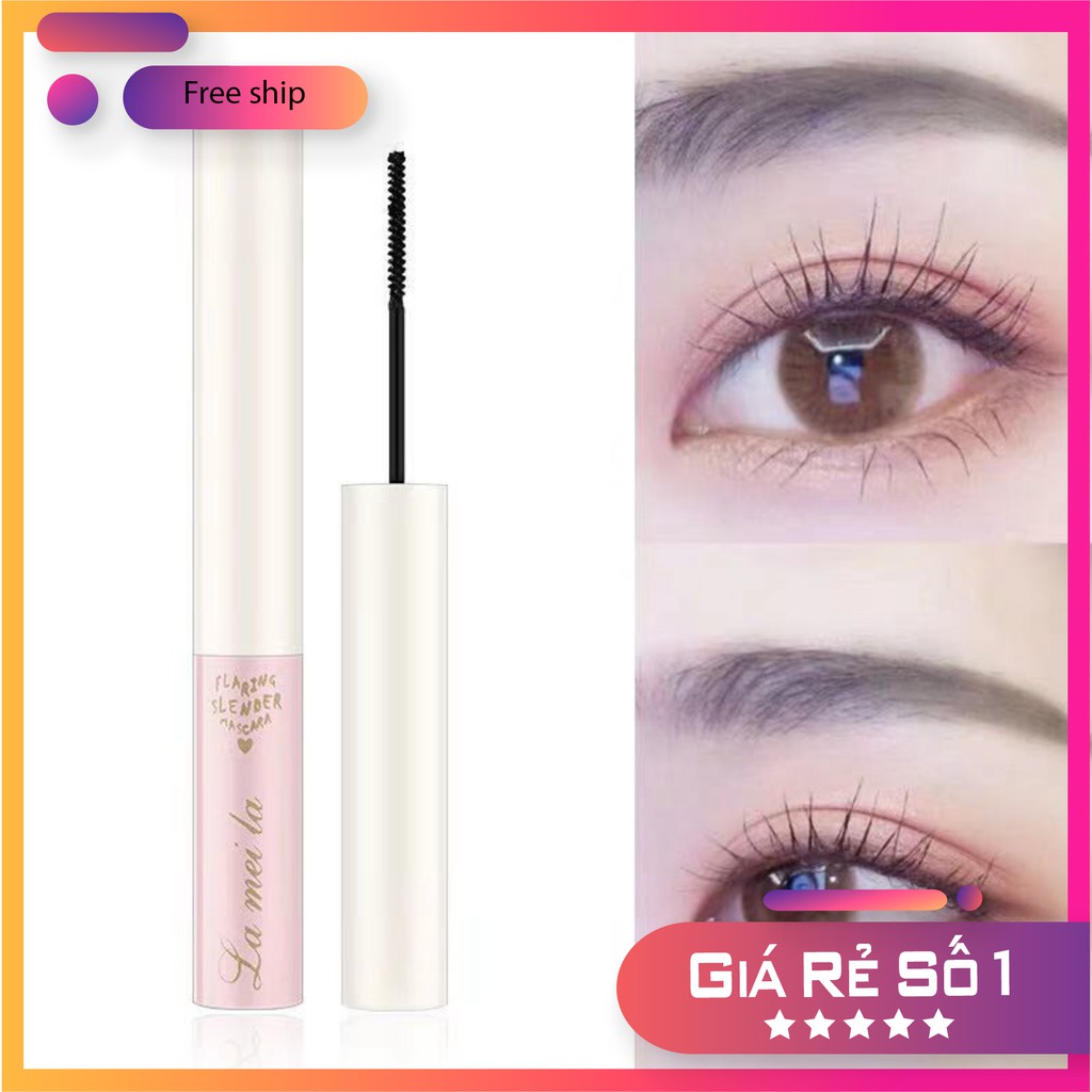 Mascara siêu mảnh tơi mi Lameila Skinny Microcara vỏ hồng Senabeauty | WebRaoVat - webraovat.net.vn