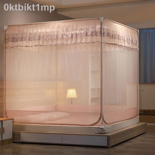 Cửa lưới chống muỗi nhà mới 1,8x2,0m giường đôi 1,5 yurt 1,2m ba cửa chống rơi với khung cửa lưới chống muỗi hoa văn