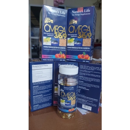 Viên dầu cá OMEGA Alaska 3,6,9 with coenzym Q10 hộp 100v-Tốt cho da, tim mạch, trí não, giảm lão hoá, tăng cường thị lực