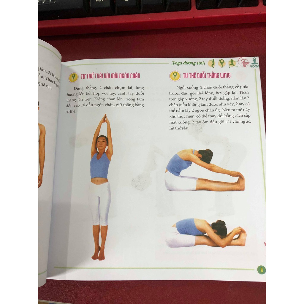 SÁCH - Yoga Dưỡng Sinh ( kèm đĩa DVD hình) Gigabook