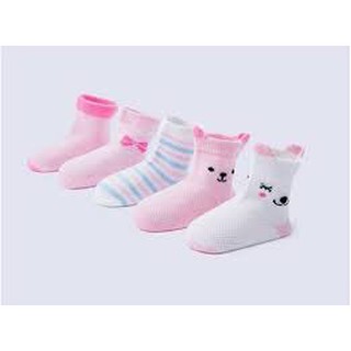Sét 5 Đôi Tất Lưới Cho Bé Loại Cổ Cao Cho Bé Trai Bé Gái