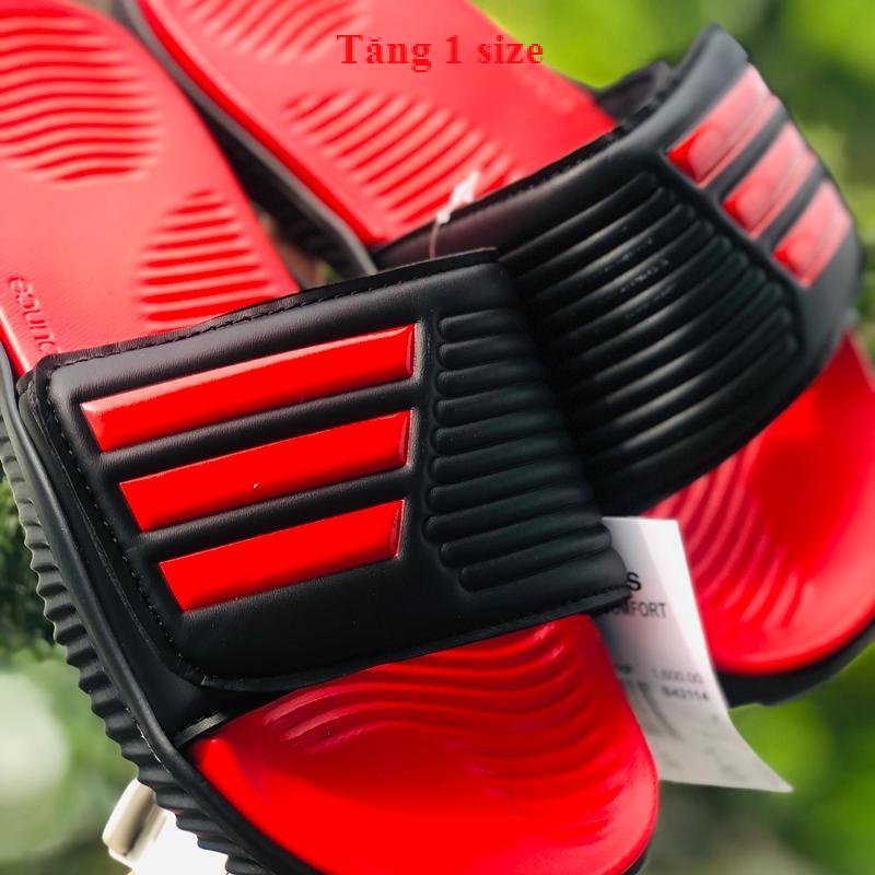Dép Alphabounce adidas ❤️FREESHIP + FullBox❤️ quai ngang thể thao nam nữ 3 tầng chất xịn, đế 2 lớp siêu êm VNXK đỏ đen