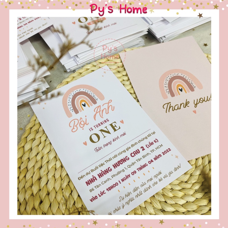 THIỆP THÔI NÔI - SINH NHẬT BÉ GÁI  SỐ LƯỢNG > 50 THIỆP