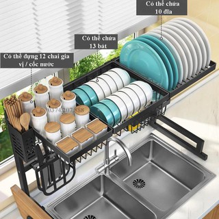 Chuyên Đồ Gia Dụng 365. Kệ Chén Đa Năng - Giá Để Bát Đũa Tiện Lợi.