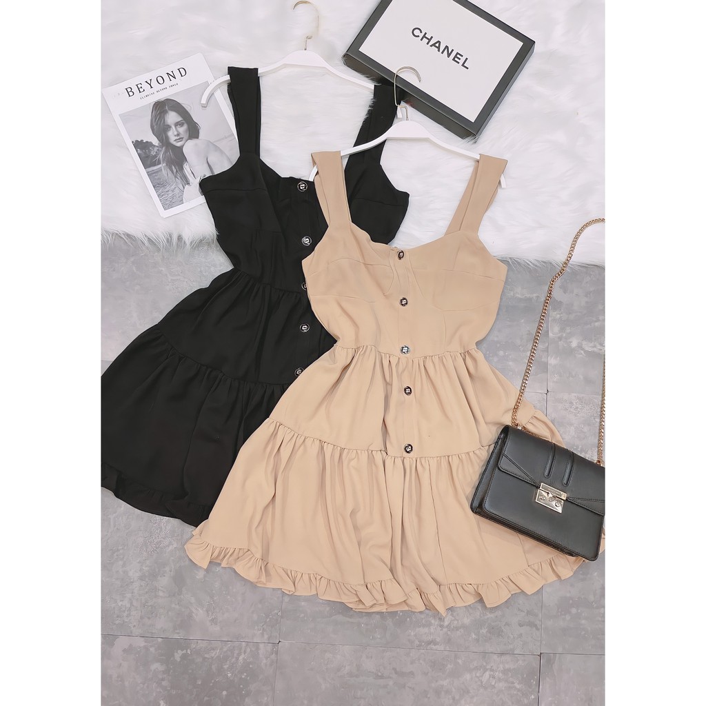 VÁY 2S TẦNG BÈO 2 MÀU CHO NỮ | BigBuy360 - bigbuy360.vn