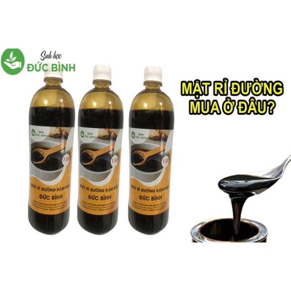 [ Hàng chuẩn] Mật Rỉ Đường Đức Bình 1L Ủ Phân Cá, Đậu Tương, Dịch Chuối, Phân Hữu Cơ,...