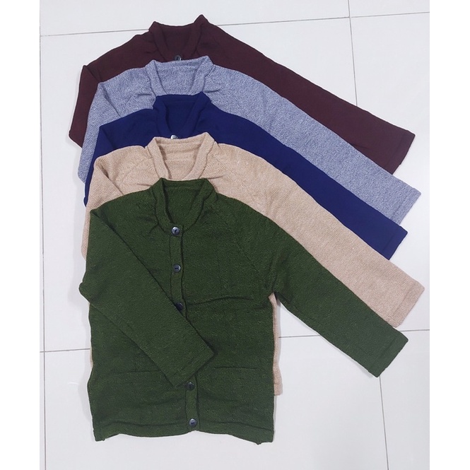 Áo len bà già tay dài