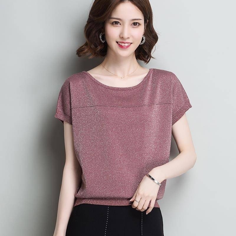 Áo Thun Nữ Tay Ngắn Dáng Rộng Phong Cách Hàn Quốc Hàng Mới