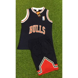 ÁO BÓNG RỔ NBA BULL ĐEN