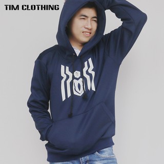 Áo khoác Hoodie nam, có bigsize, màu xanh đen