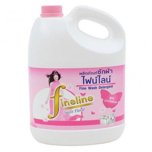 Nước giặt xả FineLine can 3000ml Thái Lan (màu hồng)