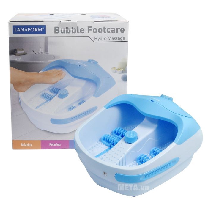 BỒN NGÂM MASSAGE CHÂN LANAFORM BUBBLE FOOTCARE LA110412 - LA110412 - Thiết Bị Y Tế Như Ý