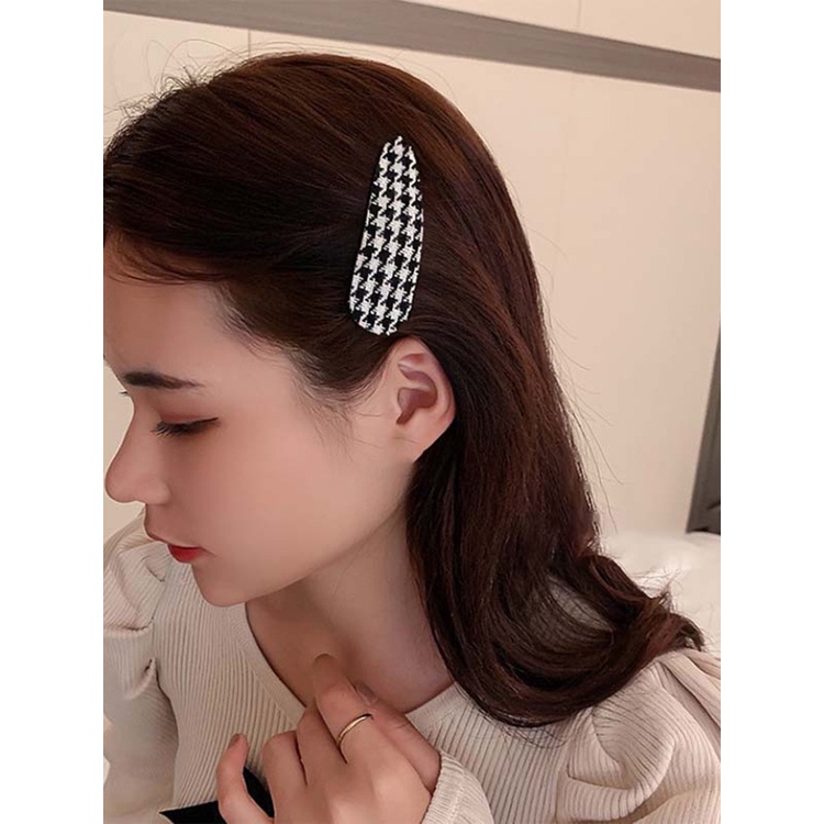 Kẹp Tóc Cỡ Lớn Thiết Kế Phong Cách Hàn Quốc Dễ Thương