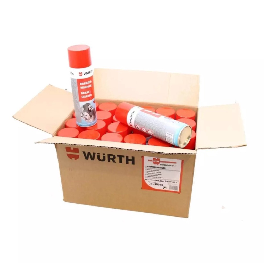 Vệ sinh thắng đĩa Wurth Brake Cleaner 500ml