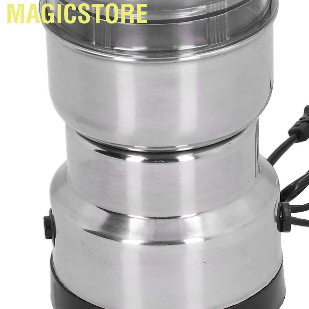 Magicstore Portable Coffee Grinder Household Electric Bean Grinding Machine for Home EU Plug 220V