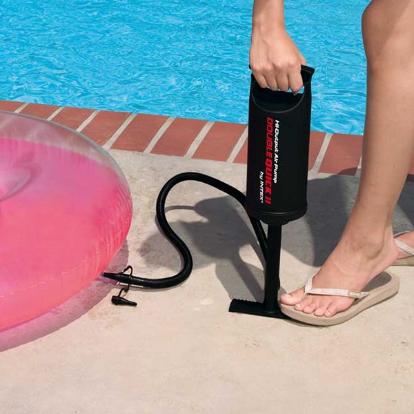 Bơm tay loại vừa 1 chiều double quick INTEX 68614