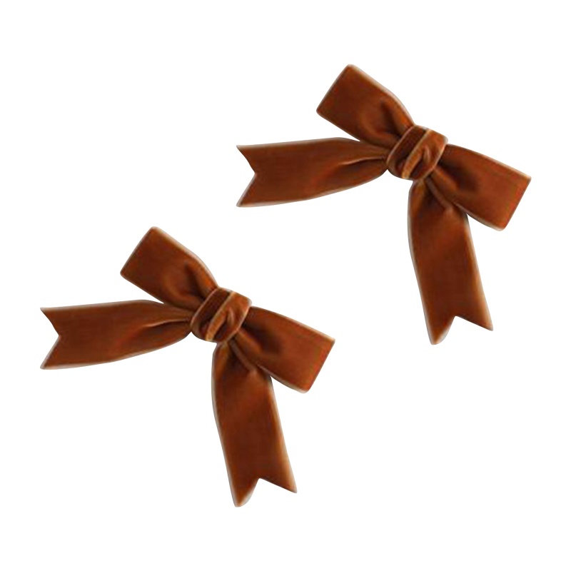 Kẹp Tóc Màu Trơn Chống Trượt Phong Cách Lolita Cho Bé Gái