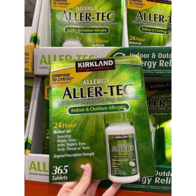 Viên Aller-Tec Kirkland Signature 365V Mỹ ( Lẻ 10 viên ) .