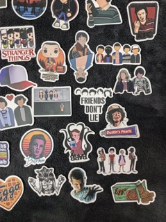 STICKER/ HÌNH DÁN: STRANGER THINGS (21) - SET 15 CHIẾC