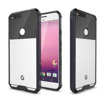 ỐP LƯNG CHỐNG SỐC VIỀN MÀU PIXEL 2 XL Đen