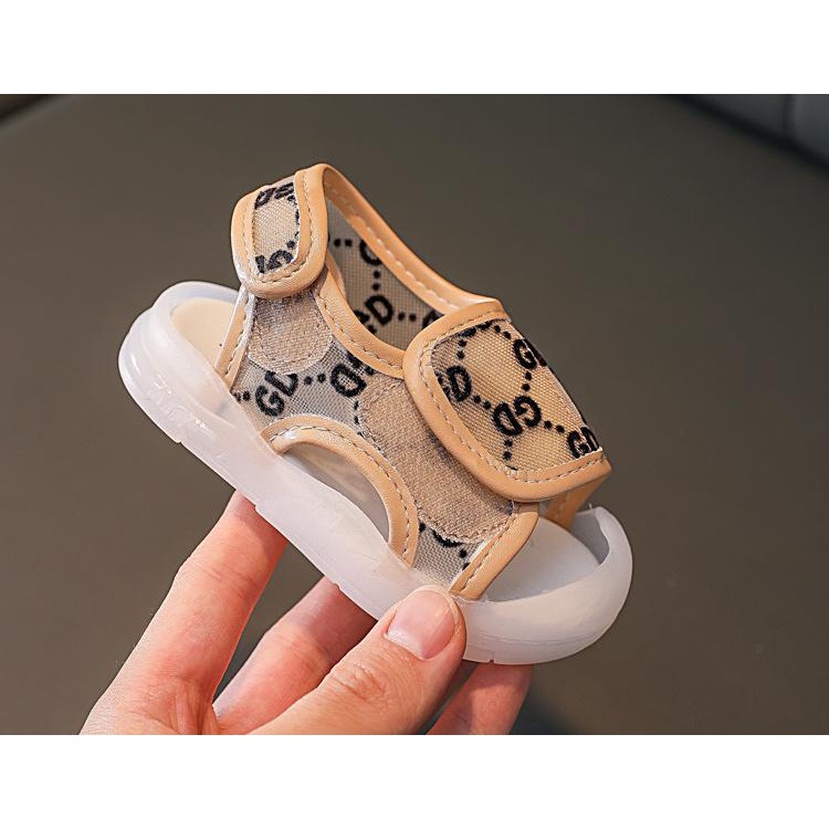 [Ảnh thật] Giày Sandal Quai Dán GD Mềm Nhẹ Thoáng Chân Cho Bé 0 Đến 3 Tuổi Phong Cách Hàn Quốc