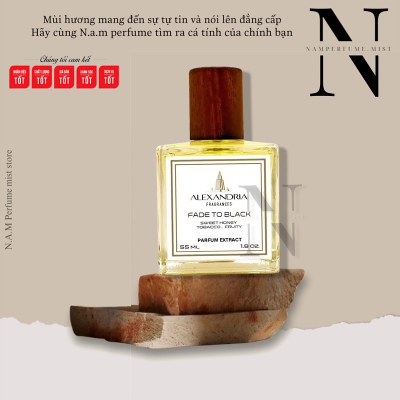 Alexandria Fragrances Fade To Black | Nước Hoa Unisex | Trầm ấm và sang trọng