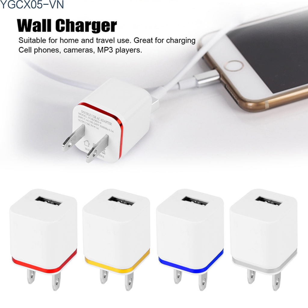 Củ sạc mini usb cho Iphone Samsung Ipad