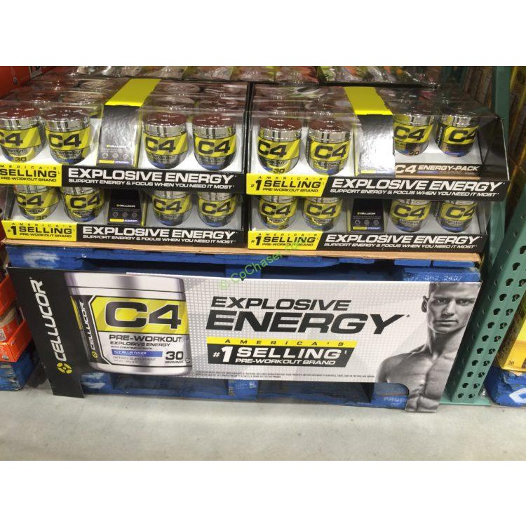 C.4 Original Cellucor Hỗ Trợ Tăng Sức Mạnh Trước Buổi Tập Cellucor C.4 (30 lần dùng)