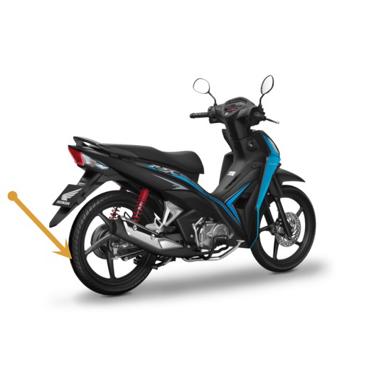 Lốp sau có ruột xe Wave Honda Axelo Suzuki chính hãng Veloce