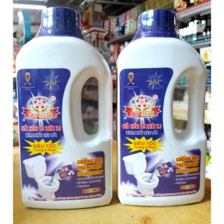 Chất chống tắc nghẽn toilet siêu tốc Bicrophốt 700g